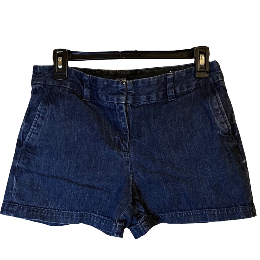 LOFT Dark Blue Jean Shorts for Women